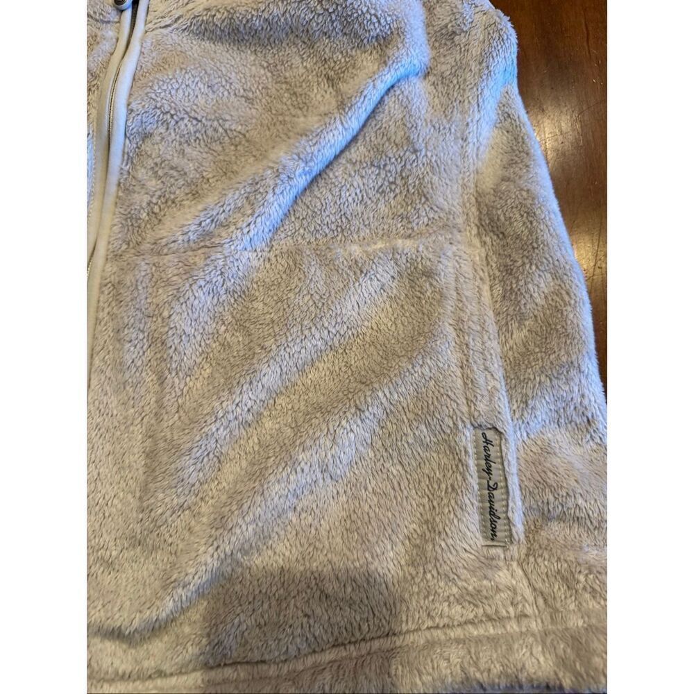 Woman’s Harley Davidson warm soft fleece vest size XL - Picture 2 of 4